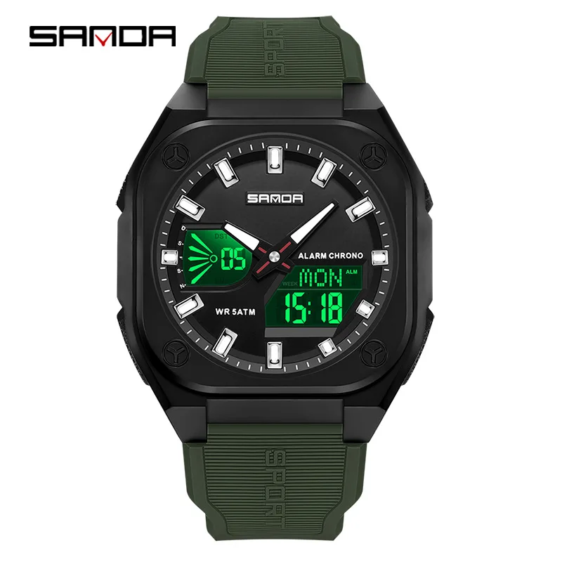 6268 black green