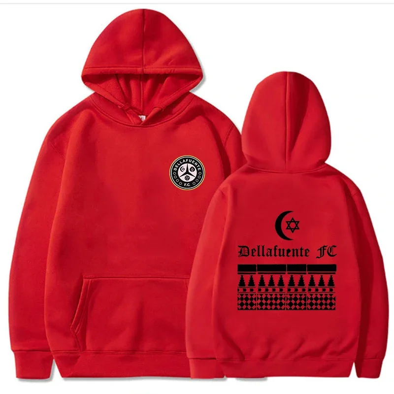 Delafuente-Sudadera con capucha de Anime para hombre y mujer, ropa de calle  de manga larga, estilo gótico, Popular, cálido, invierno, 2022 - AliExpress