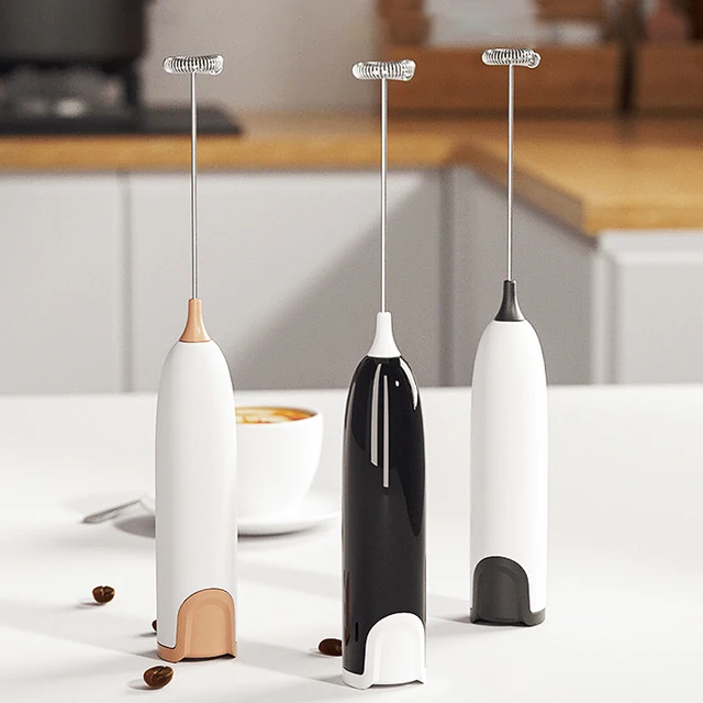 Montalatte elettrico bevanda da cucina Foamer Mixer agitatore caffè Cappuccino Creamer frusta miscela schiumosa frusta per uova 2