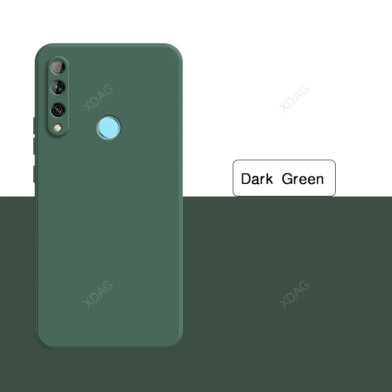 Luxury Shockproof Liquid Silicone Case with Lens Protection - Square Design