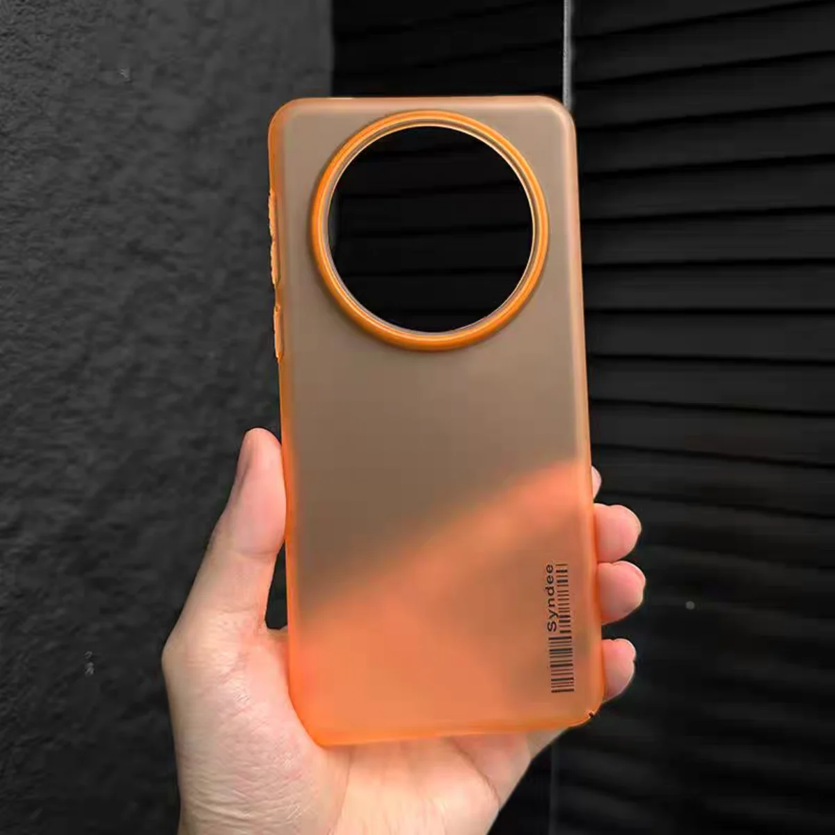 Sleek Matte Translucent Solid Color Protective Case