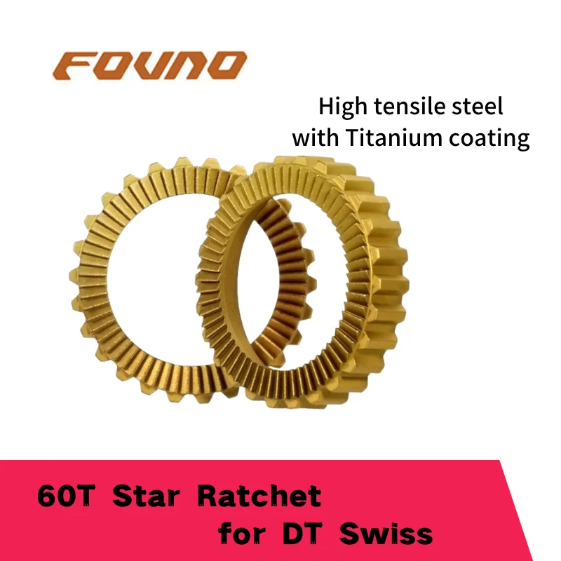 Fovno Mozzo Per Bicicletta Star Ratchet 60T Bike Hub Service Cricchetto Per Dt Swiss Patchet System Freehub Mtb Road Hub Gear Bike Part