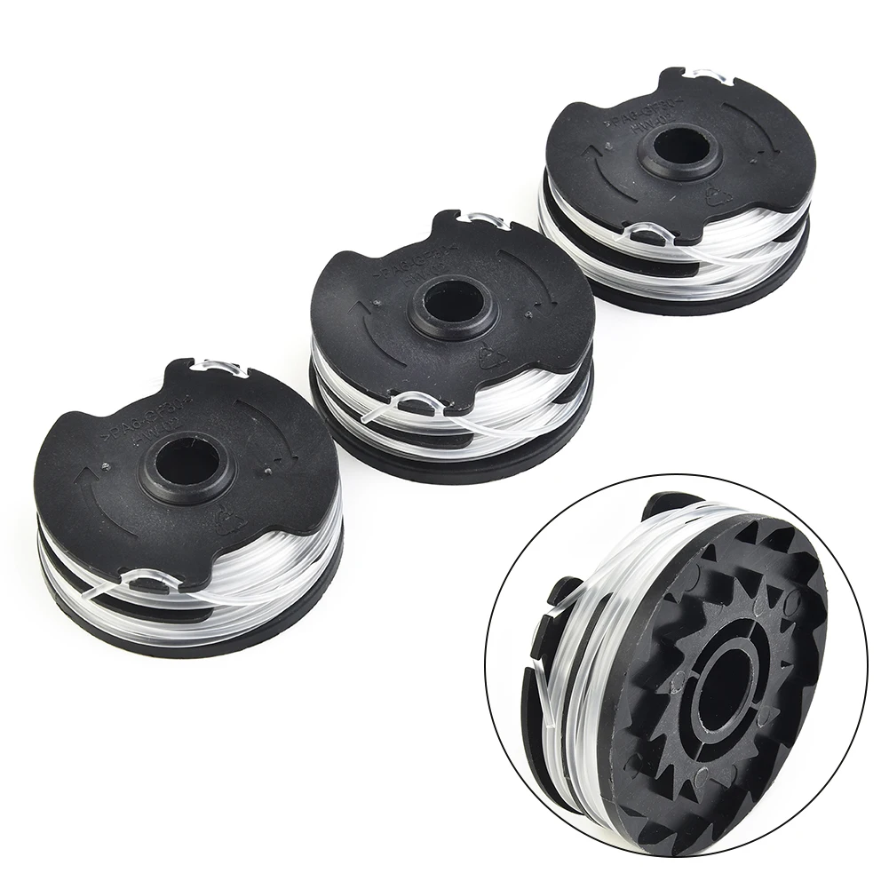 

Brand New Spool Line 3x Mower Chainsaw Equipment For PRT 550 A1 Lawn Line Spool 3Pcs Replacement Spools