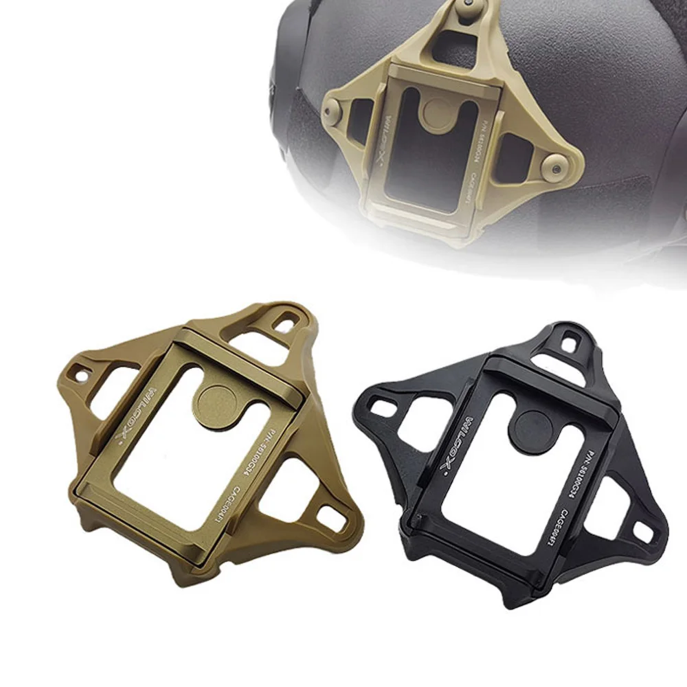 Neuer Stil Taktischer Helm Vas Shroud Dreiloch-NVG-Montageadapter für FAST MICH AF Wendy Helm – Detail 7
