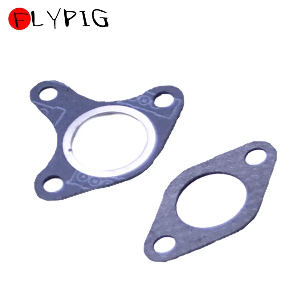 Muffler Pipe Exhaust Manifold Elbow & Block Gasket GX240 GX270 GX340 GX390
