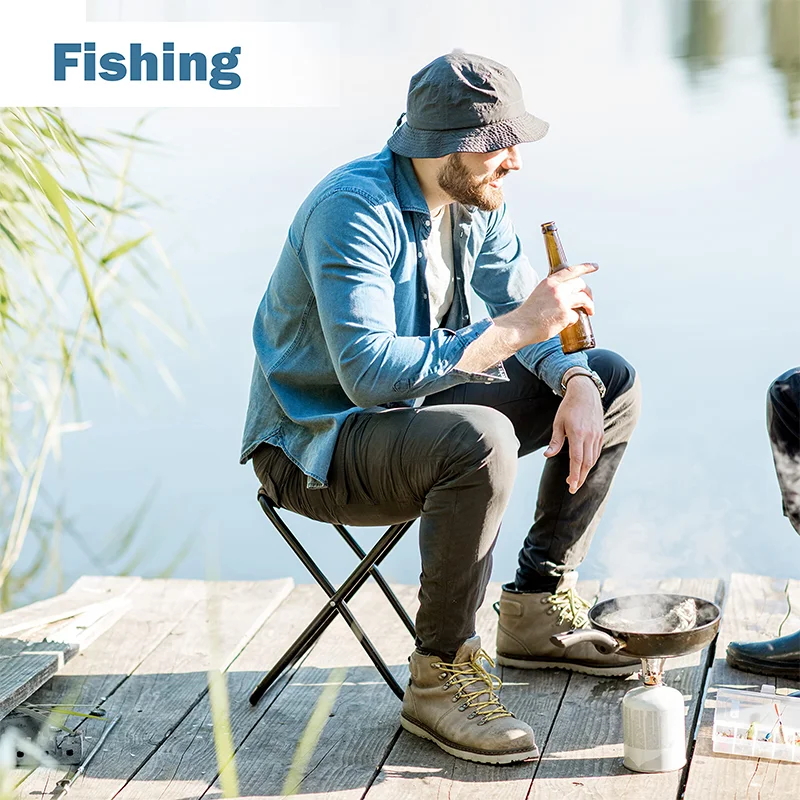 휴대용 트렁크 피크닉 스툴, 테슬라 모델 Y 트래블 접이식 작업 레스트, 캠핑 의자 2 개