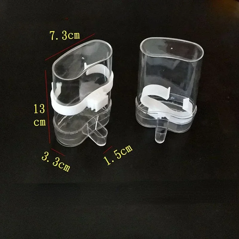 Bird Feeder Parrot Feeder Automatic Bird Waterer Food Feeder Dispenser for Parrot Parakeet Cockatiel Lovebird Cage Accessories