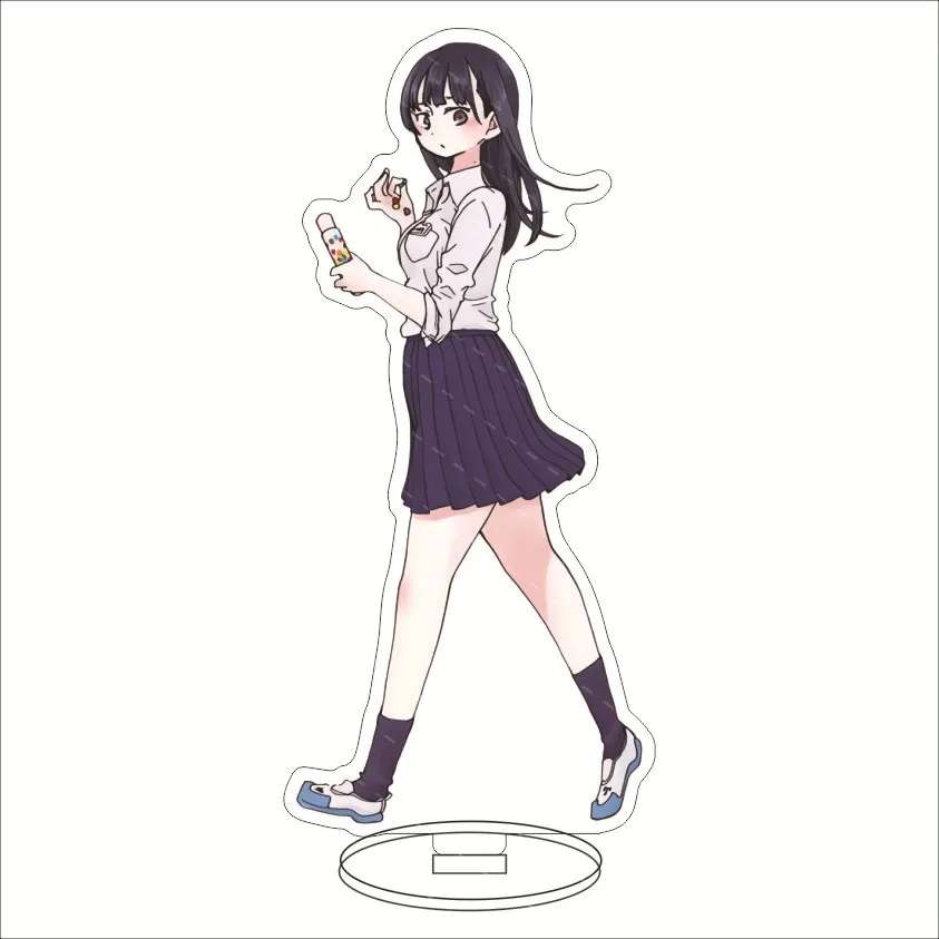 Boku no Kokoro no Yabai Yatsu Anime The Dangers in My Heart Yamada Anna  Ichikawa Kyoutarou Rubber Keychain - AliExpress