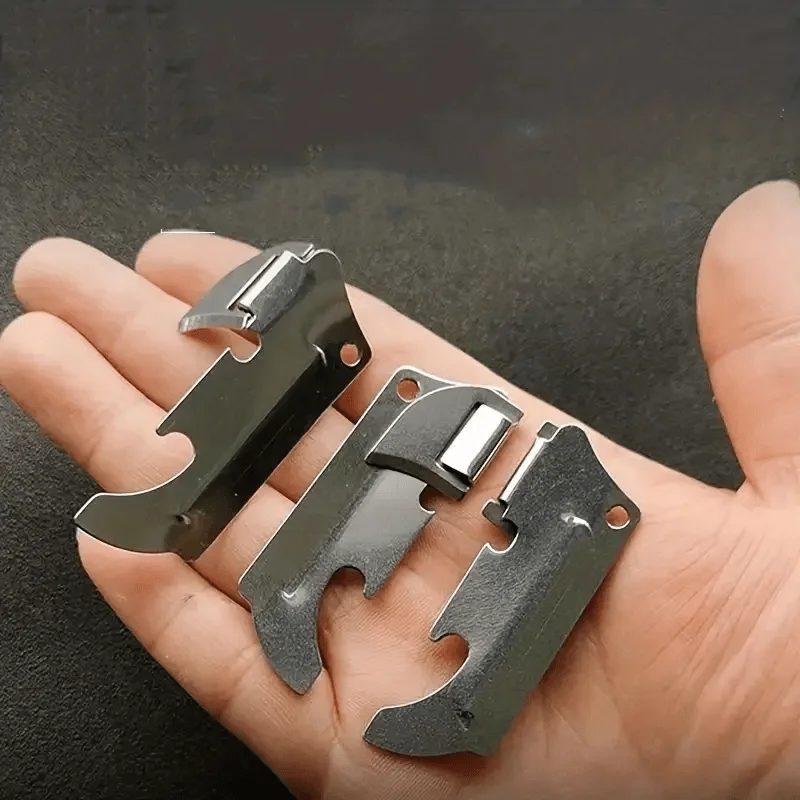 [Folding Outdoor Bottle Opener] A Versatile Outdoor Folding Bottle Opener, A Portable Can Opener Tool For Camping And Hiking.