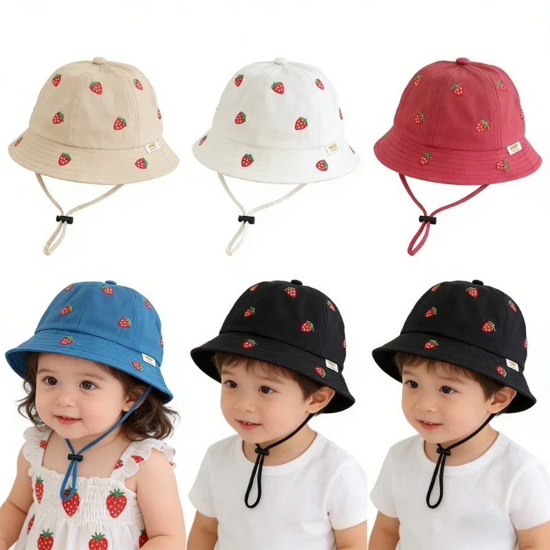Strawberry Kids Bucket Hat 5