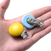10Pcs 30mm Baby Wooden Pacifier Clips Round Wood Clip for Baby Pacifier Log Nipple Chain Holder Accessories BPA Free 5
