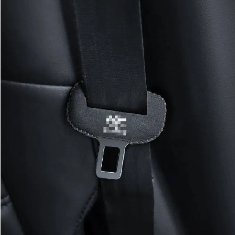 1/2pcs Universal Car Seat Belt Anti-scratch Bumper Cover Bumper Belt Snap Head Protection Sleeve Car Interior Safety Accessories