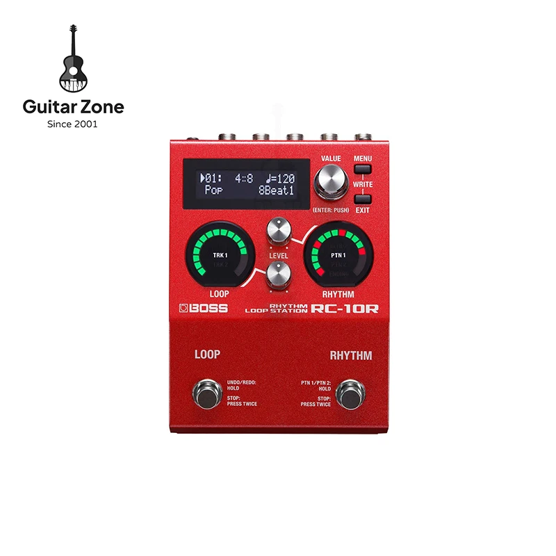 Boss Rc-10R Rhythm Loop Station Pedale Chitarra Stompbox Drum Machine Loop Rhythm Loop Effetti Professionali Accessorio Musicale Per Chitarra