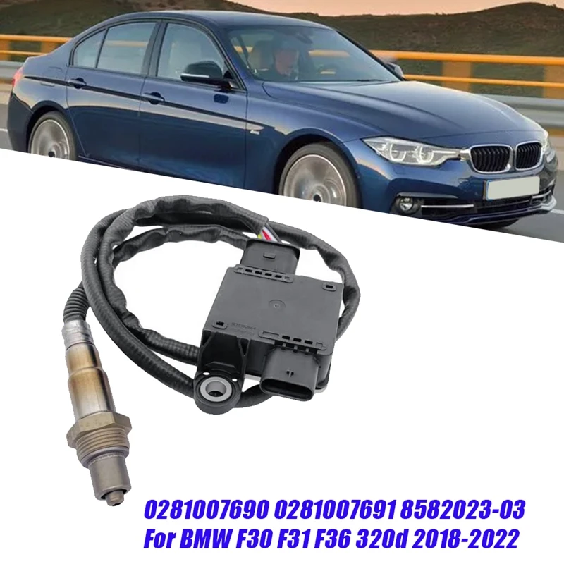 

Датчик выхлопных частиц дизельного топлива 0281007690 8582023-03 для BMW F30 F31 F36 320D 2018-2022 Датчик Nox 0281007691 Замена