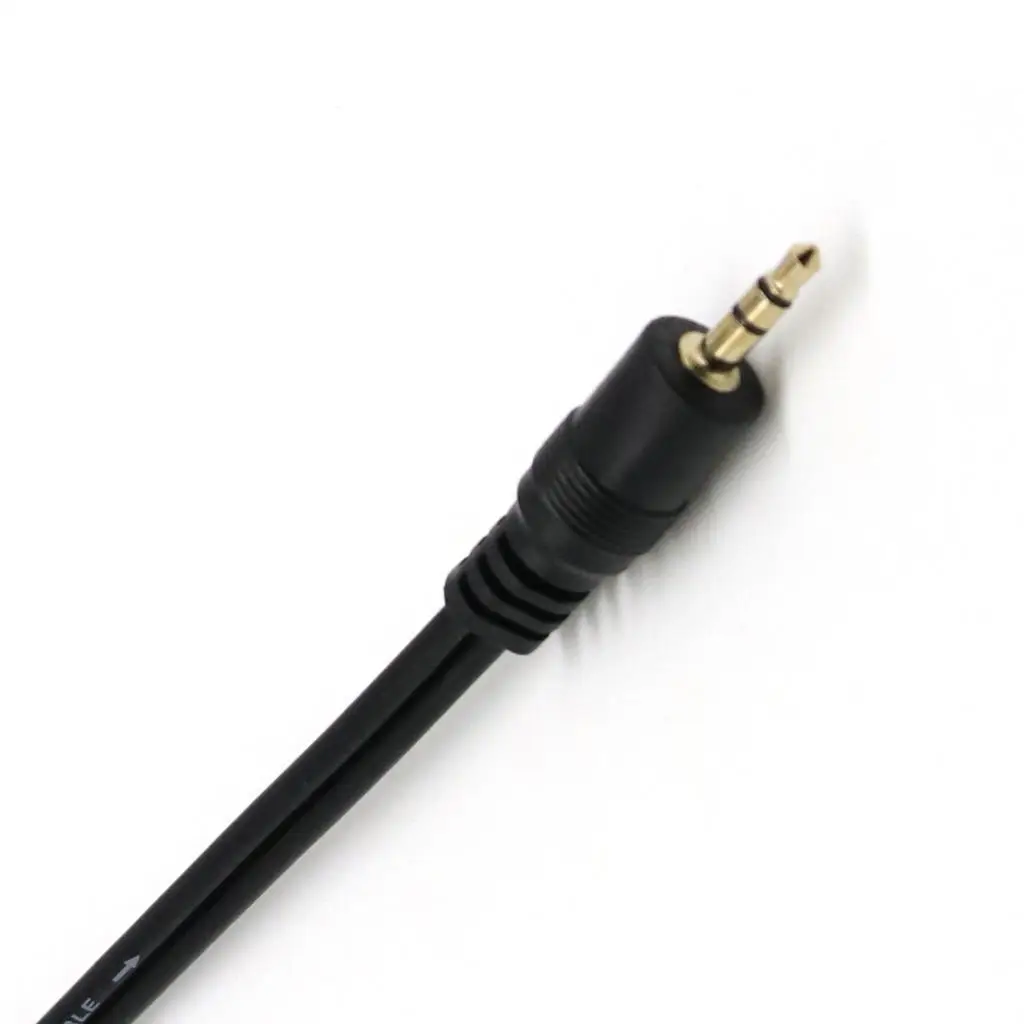 1Ft 1/8 Inch 3.5mm Stereo Male TRS Audio to Dual 2 XLR Cable