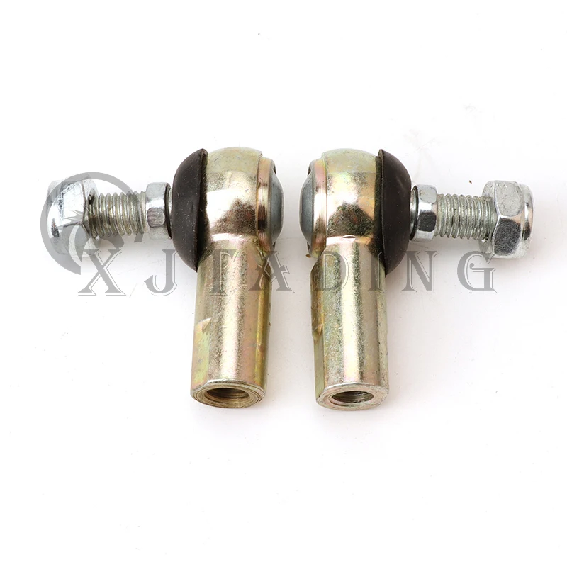 1 Pair M10 Tie Rod End Kits Ball Joint Fit For China 47cc 49cc 50CC Electric MINI ATV Go Kart Karting Buggy Quads Bike Parts