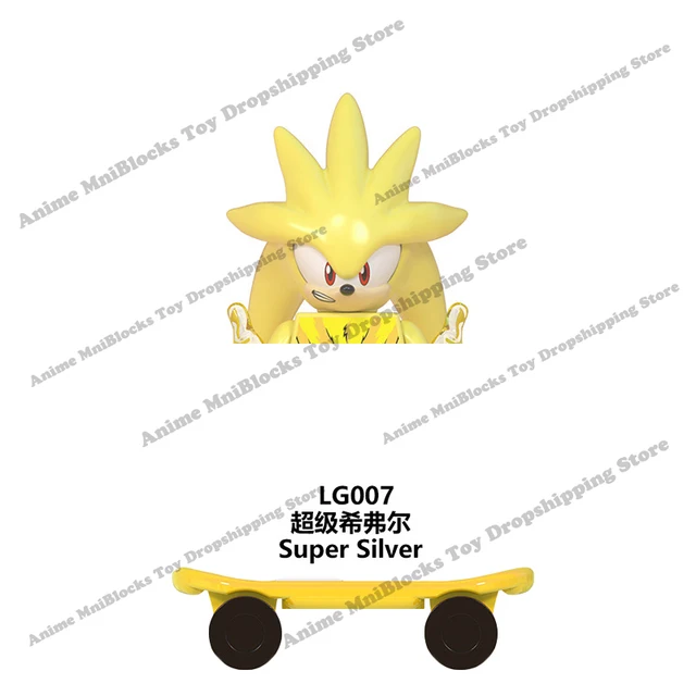 WM6086 WM6087 WM6088 LG1001 anime bricks Sonic Amy Rose Ray Storm Shadow building blocks mini action toy figures Children gifts Coral Red