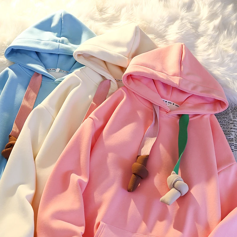 Candy Colors Cotton Women's Hoodie - Sweet and Unique Edition - true deals club