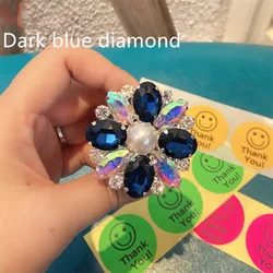 Diamond Bling Finger Ring Grip and Phone Holder Stand (As the picture shown)