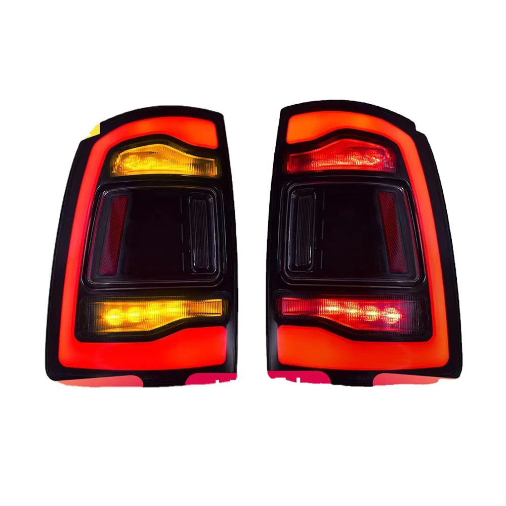 

LED Taillights For Dodge Ram 1500 1500 2500 3500 2009-2018 LED Rear Light Dynamic Turn Signal Stop Brake Lamp Reverse Fog Lamp