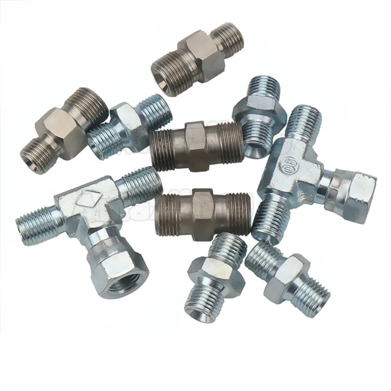 

Airless Spray Gun Accessories High Pressure Pipe Spray Gun Tee Union Conversion Head Airless Spray Gun 1/4 Butt Joint
