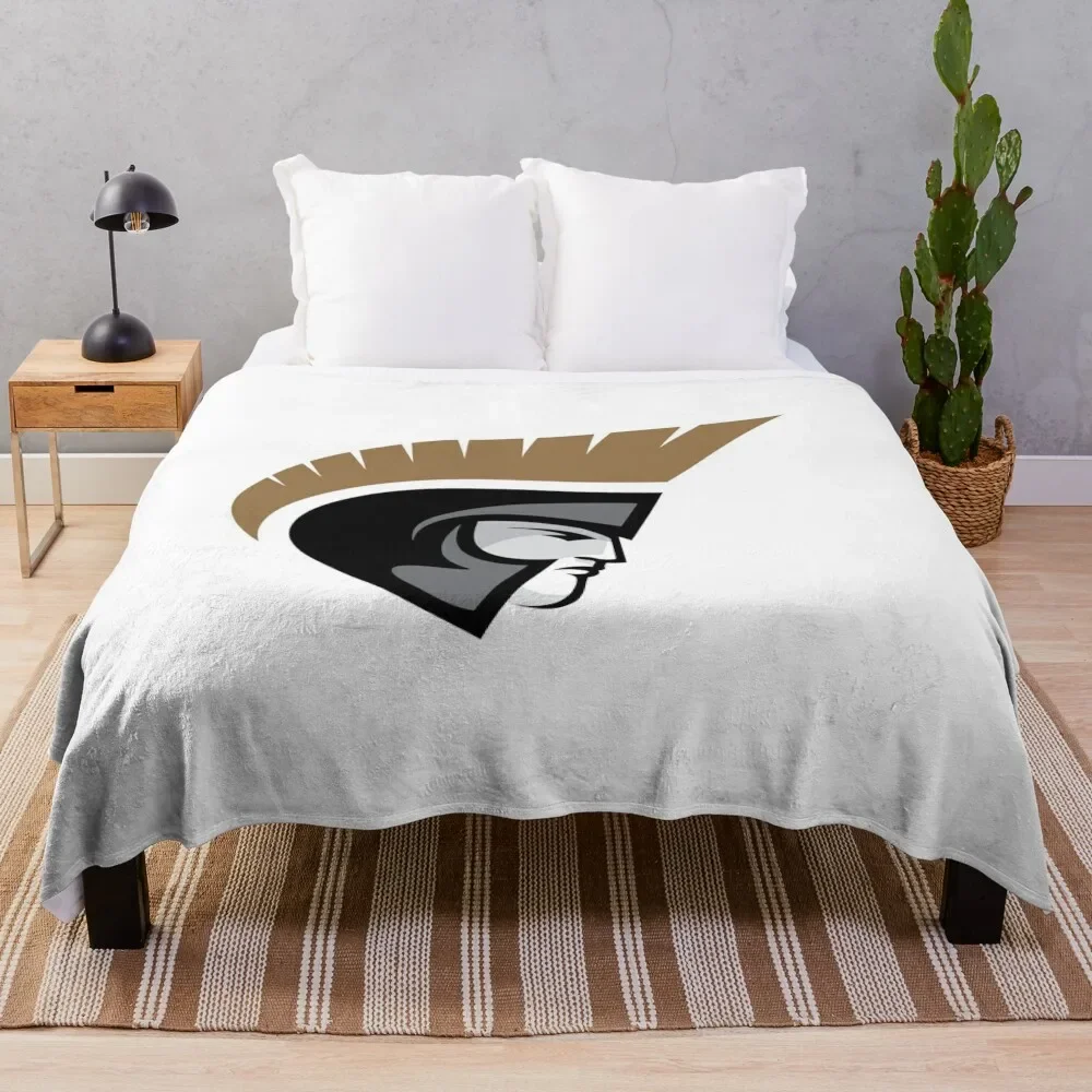 

Anderson University logo Throw Blanket Soft Plaid sofa bed Blankets