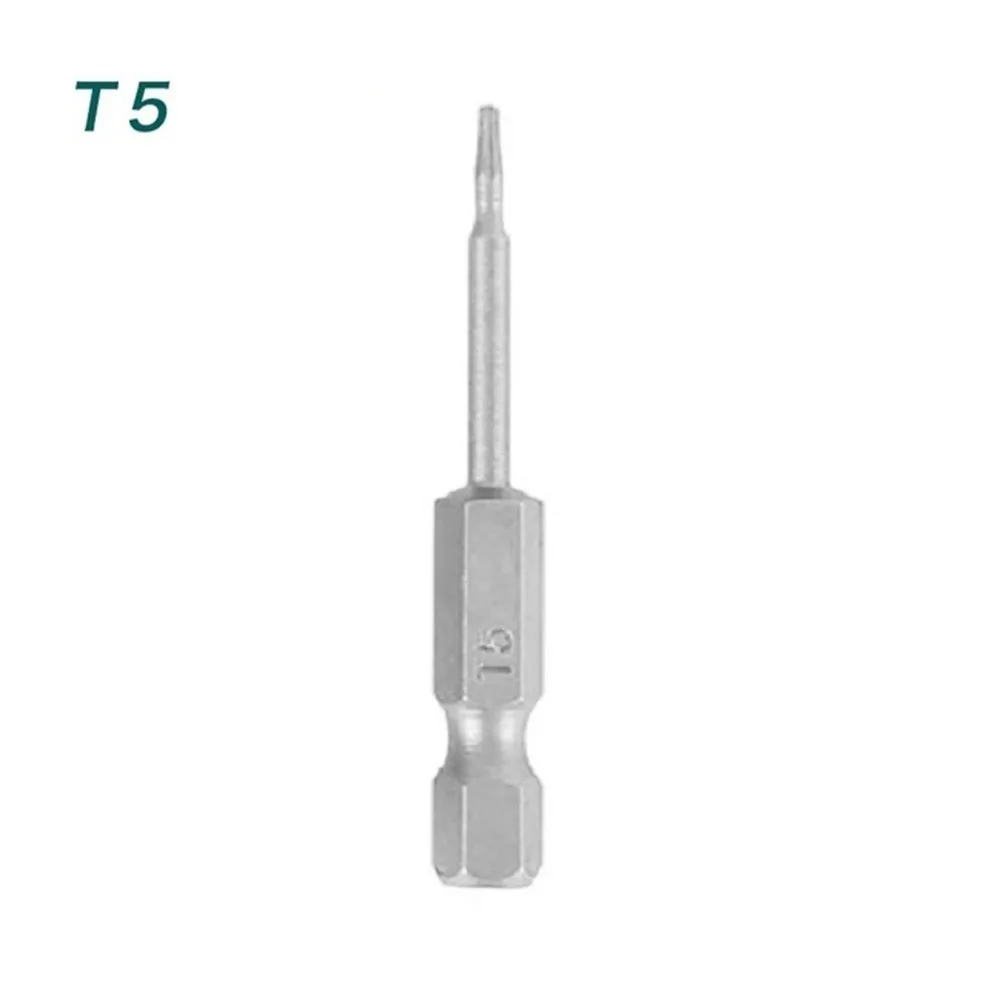 

Torx Screwdriver Bits With Hole T5 T7 T8 T9 T10 T15 T20 T25 T27 T30 T40 1/4 Inch Hex Shank Electric Screw Driver Star Bit Set