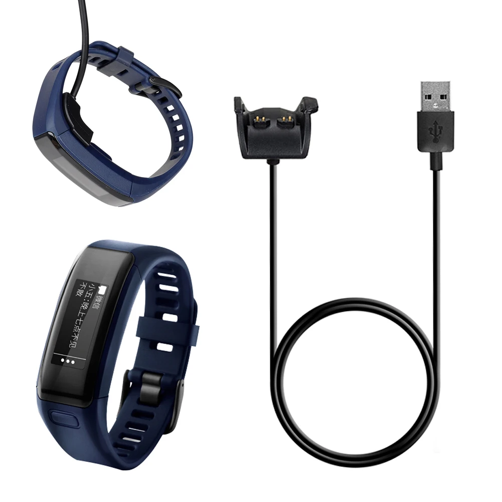 USB Charger Charging Cable Replacement Charging Cable Cord Dock Stand Fast Charger Stand Dock for Garmin Vivosmart HR