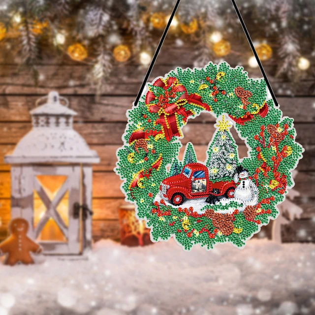 Diamond Painting Christmas Decorations  Diamond Painting Christmas  Ornaments - 1pc - Aliexpress