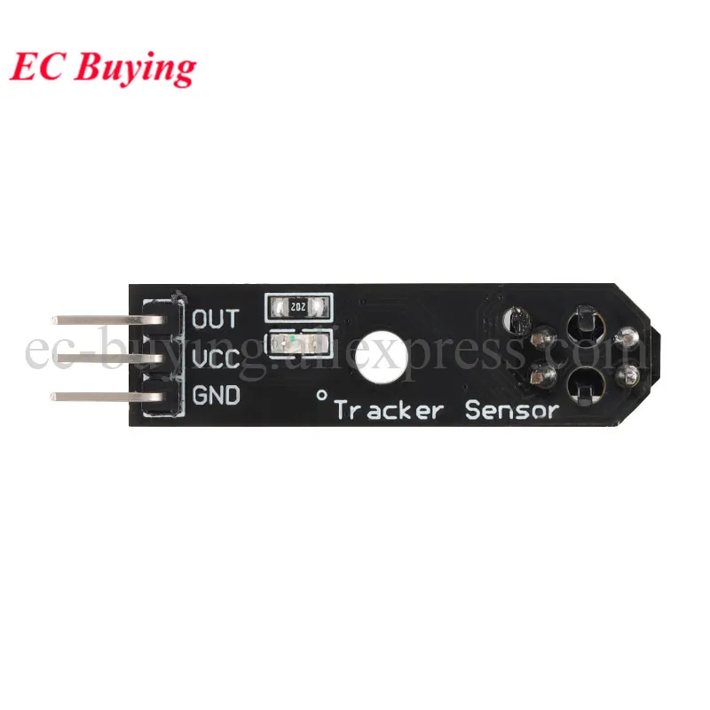 10 Stück/1 Stück TCRT5000 IR Infrarot-Reflexionssensor Hinderniserkennungsmodul Spurverfolgungssensor Tracking-Modul QRE1113 Sensor – Detail 5