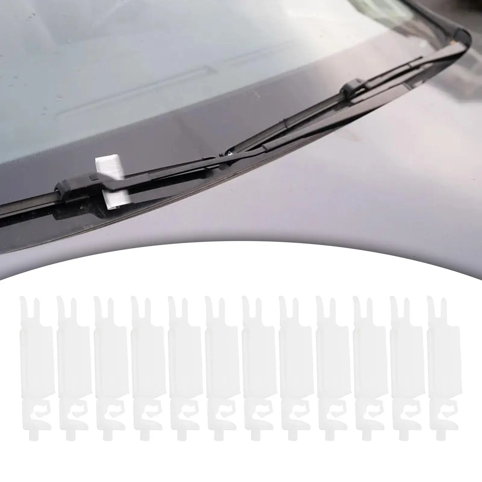 

12Pcs 8120AL 8120AF 9671230580 Spare Parts Car Front Windshield Strip Fixed