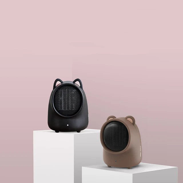 500W Kis Tartózkodás Fűtéses Csendes Elektromos Mini Otthoni Irodai Asztali Fűtőberendezés