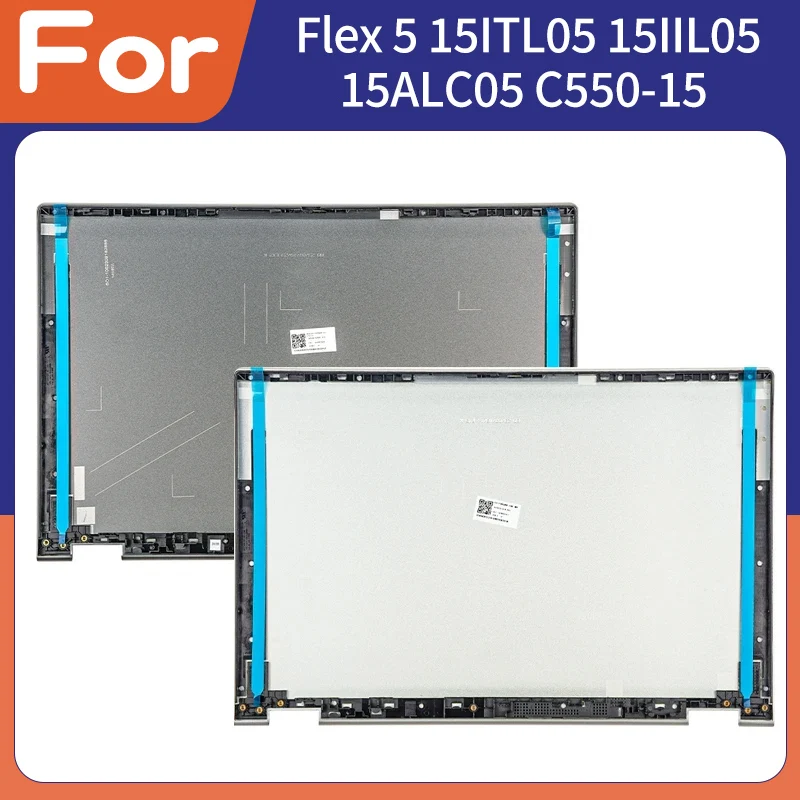 Sleek Gray and Silver LCD Back Cover