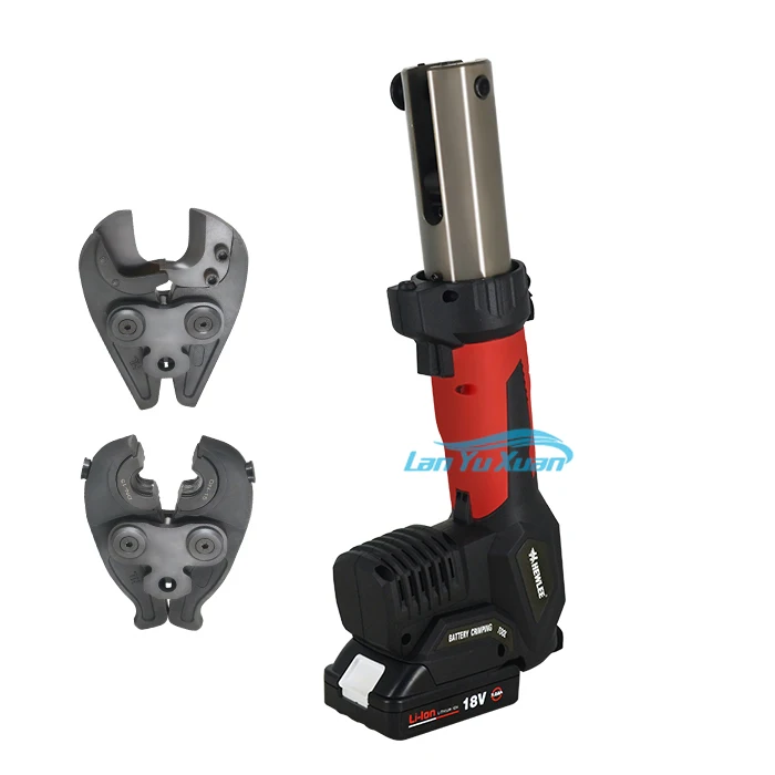 Battery Cable Crimping HTZ-300C Hydraulic Battery Cable Terminals Crimp Cut Tool hsc8 16 6 wire ferrule crimping pliers hexagonal ratchet crimper for end sleeves and tubular terminals 0 5 16mm2 hand tool