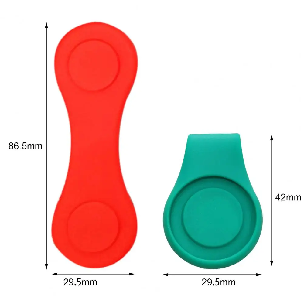 Golf Hat Clip Flavorless Magnetic Silicone Magnet Golf Ball Marker for Position Calibrating Ball Marker Hat Clip Accessories 6