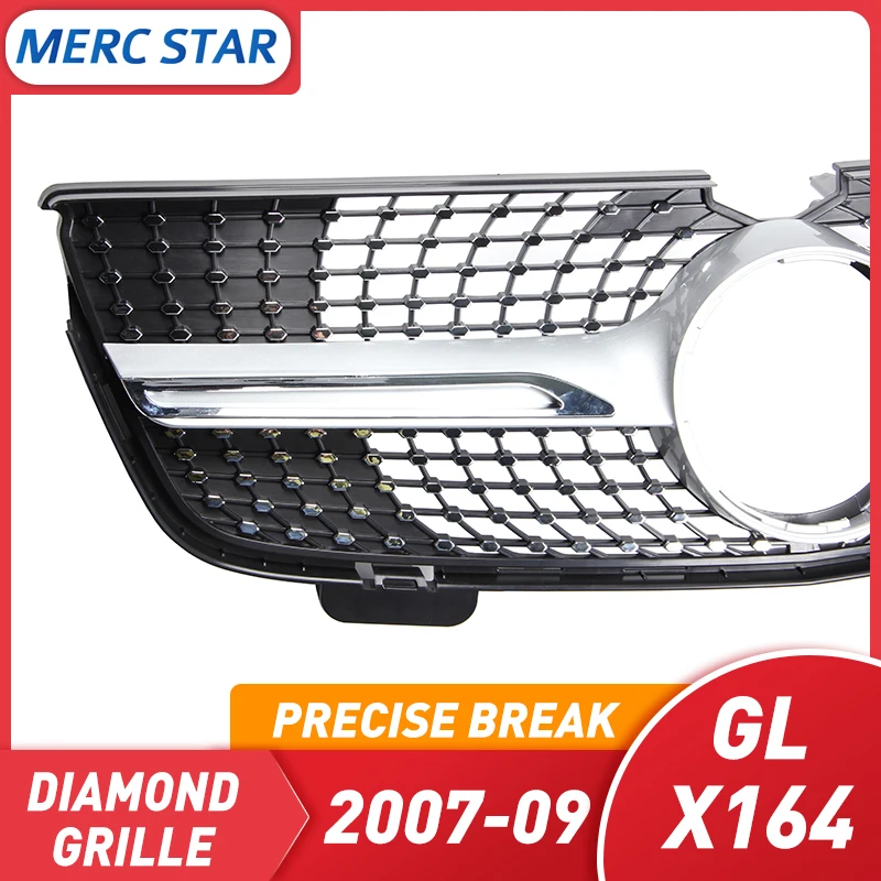 Rejillade Parachoques Delantero Para Coche, GL Clase X164,2007, 2008, 2009, 2010, 2011, 2012