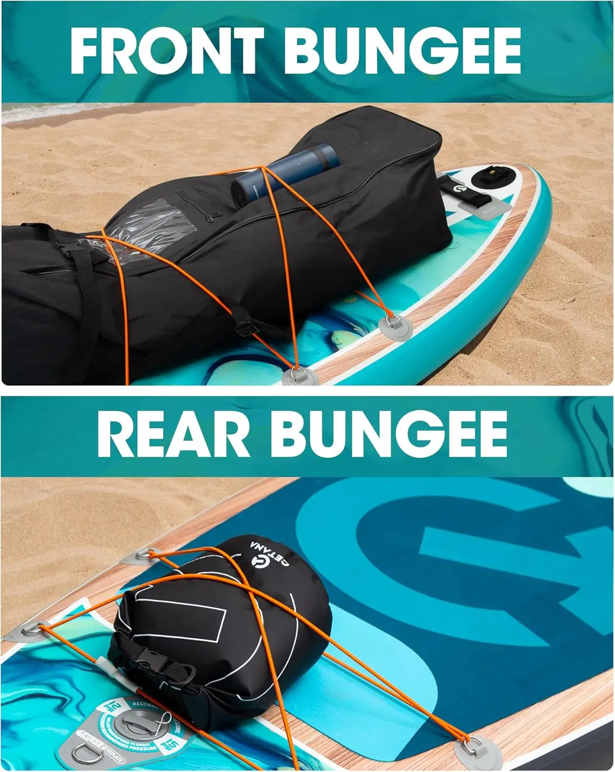 11'6&times;35" Extra Wide Stand Up Paddle Board for Adults & Youth, Capacity Inflatable Paddle Board, Sup for 2+1 Person