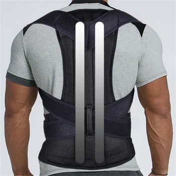 Adjustable Scoliosis Posture Corrector Corset Back Brace 1
