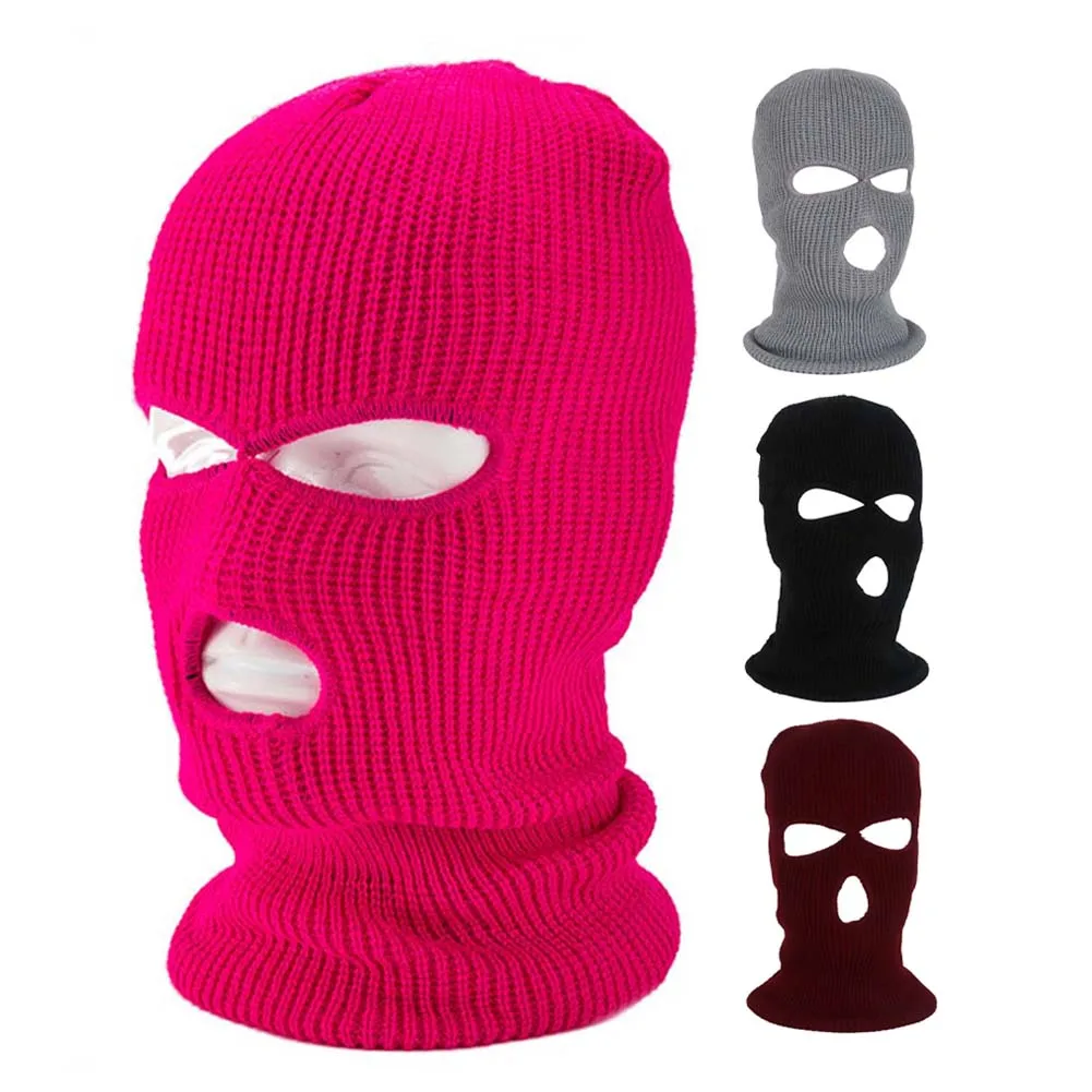 Universal Car Seat Headrest Cover Balaclava 3Hole Full Cover Halloween Christmas Funny Car Decoration for Tesla BMW Benz Nissan car headrest