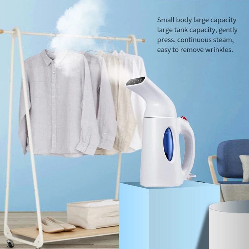 

Steamer For Clothes,Portable Handheld Design,160Ml,Strong Penetrating Steam,Removes Wrinkle,For Home,Travel