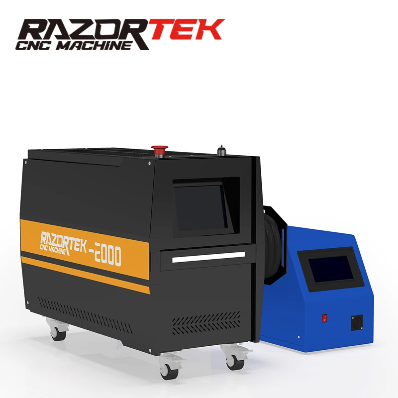 2000w Laser welding machine small type laser welder air cooling machine Handheld laser welding gun mini laser equipment 3