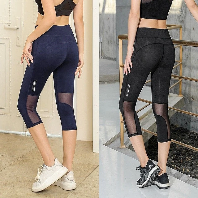 Sexy fitness summer shorts hip pants stretch tight quick-drying yoga pants  - AliExpress