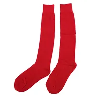Fencing Stockings Sweat Absorption Red Protective Breathable Stretchy Sport Knee Socks Cotton Professional for Game