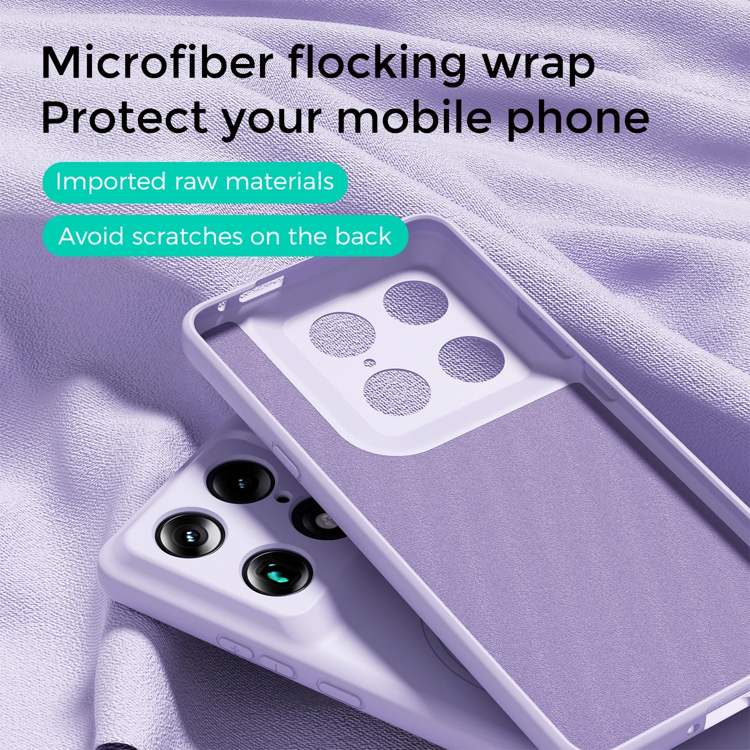 Luxury Liquid Silicone Back Cover Case - Premium Quality and Wireless Charging Support