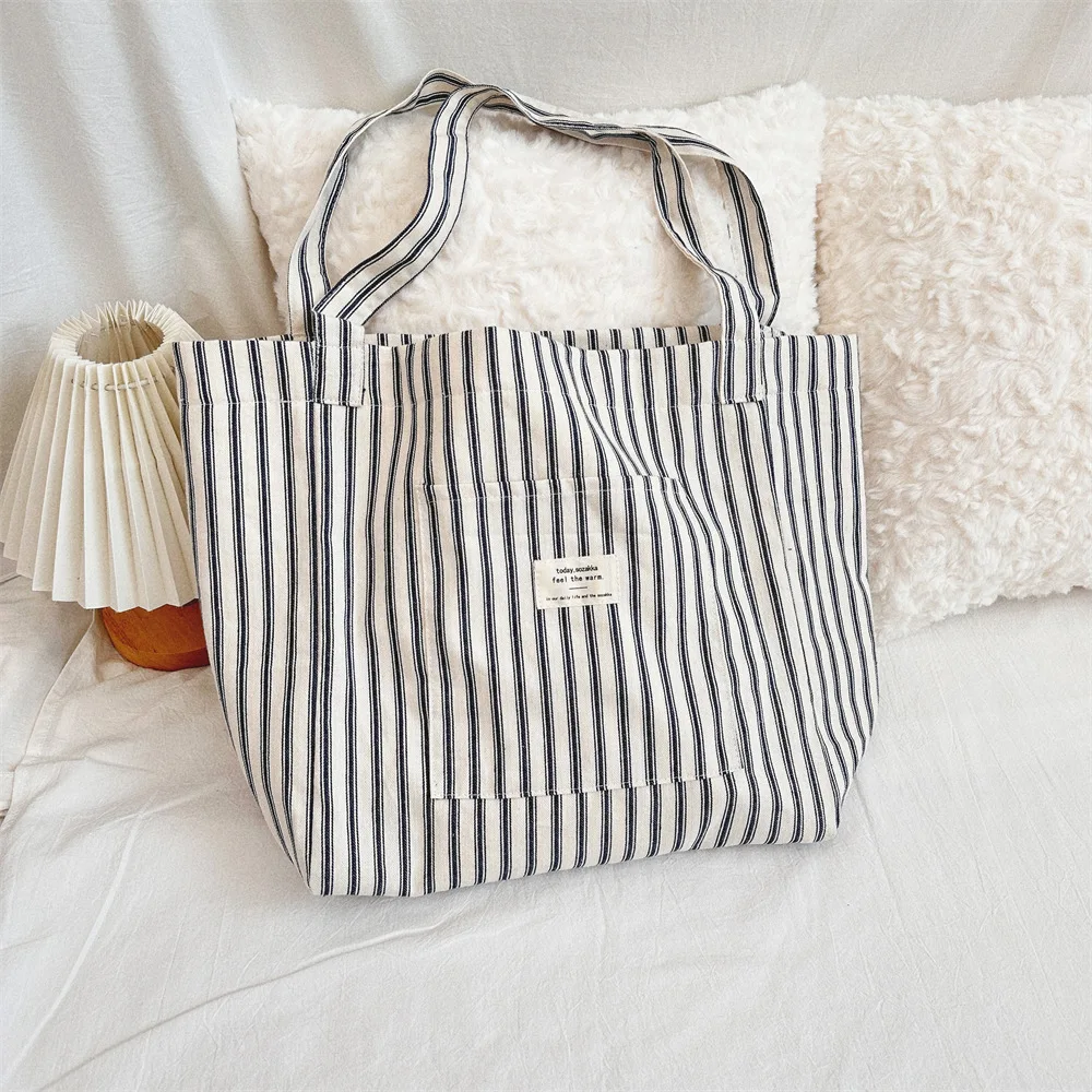 ★ POSZER★ Mild Stripe Tote Bag White 252MSTTB008F 000IV0000-back-pdp-ld?$