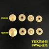 20pcs/100pcs Japan YKK Button Metal Copper Snap Button Strong S-spring Snap Button Clothing Luggage SW65 1