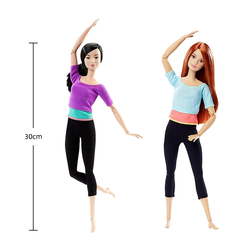 Original Barbie Dolls Made To Move 22 Joints Articulated Athelete Children Genuine Brand Birthday Christmas Gifts Kids Toys - Bilde 2