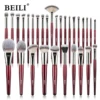 BEILI Soft 8/9/15/30 Makeup brush for foundation make-up concealer eye shadow eyebrow eyelash eyeliner brush multi-function comb 1