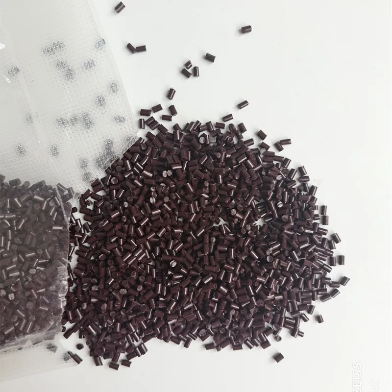 1kg Italy Keratin Glue Top Quality Light Brown Grains ,Dark Brown Glue Beads Black Keratin Granules For Human Hair Extension