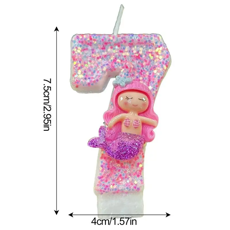 어린이 생일 양초, 생일 축하 양초, 생일 케이크 토퍼, 숫자 Candle0-9, 케이크 토퍼 장식